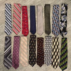 Assorted SILK Men's Ties Collection